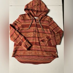 Women’s Woolrich Hooded Shirt Vintage Aztec